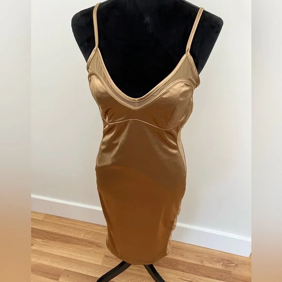 Fashion Nova | Dresses | Fashion Nova Party Go Satin Dress | Poshmark